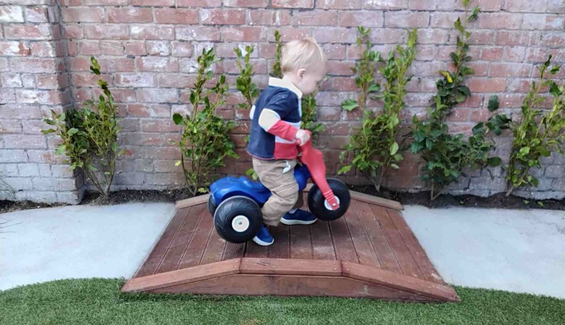 New nursery playground