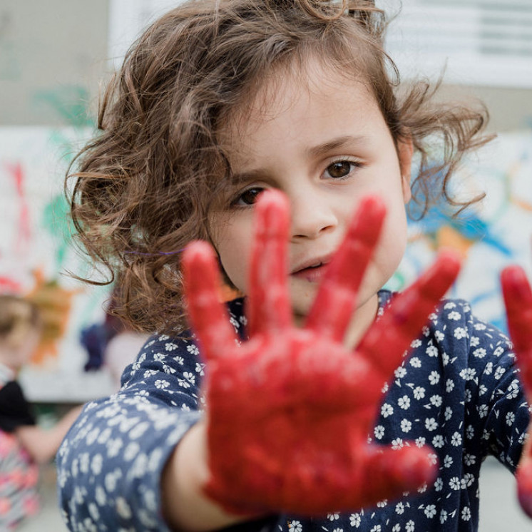 Creative fun at Busy Bees Frimley
