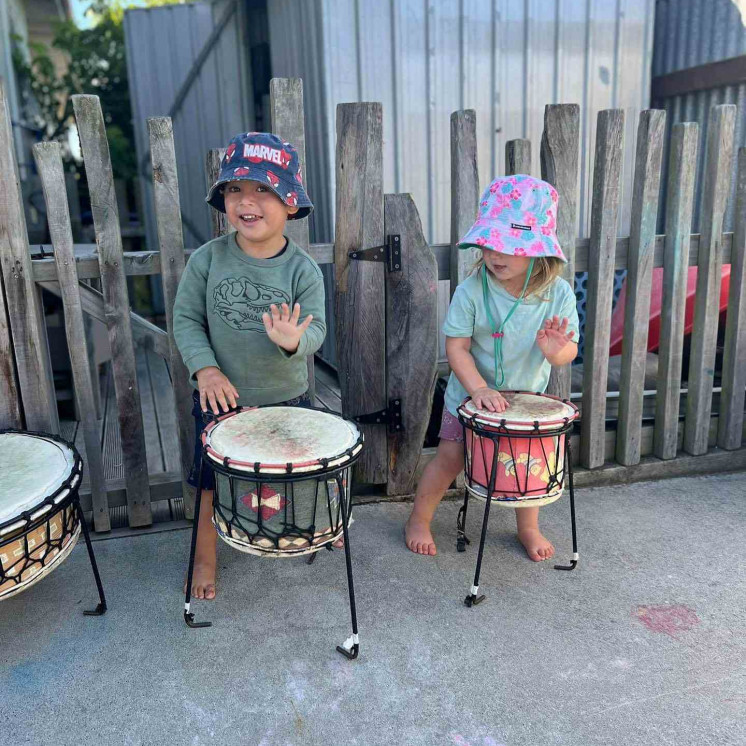 Making music at Busy Bees Frimley