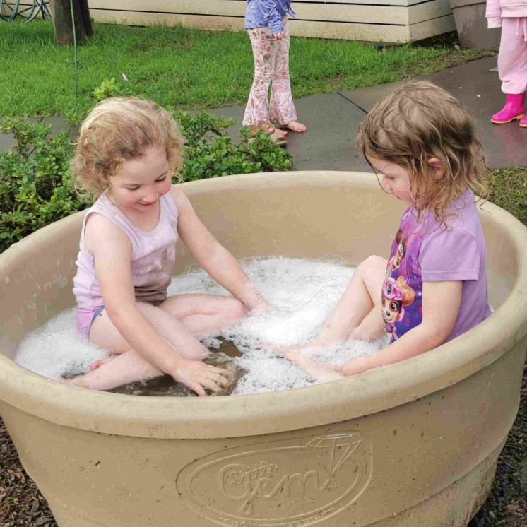 Waterplay at Busy Bees Kerikeri Preschool
