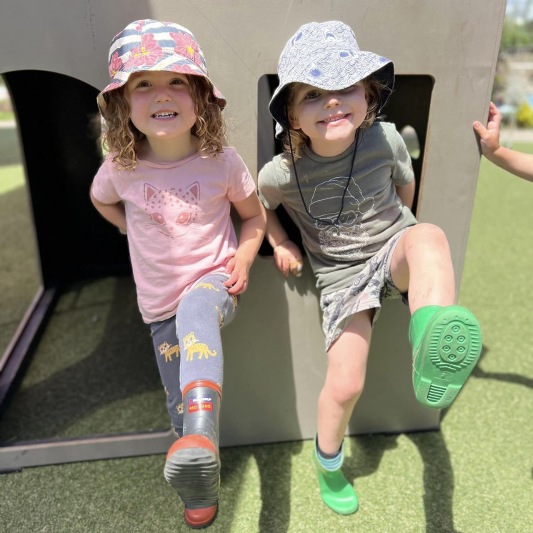 Outdoor Playground at Busy Bees New Plymouth 