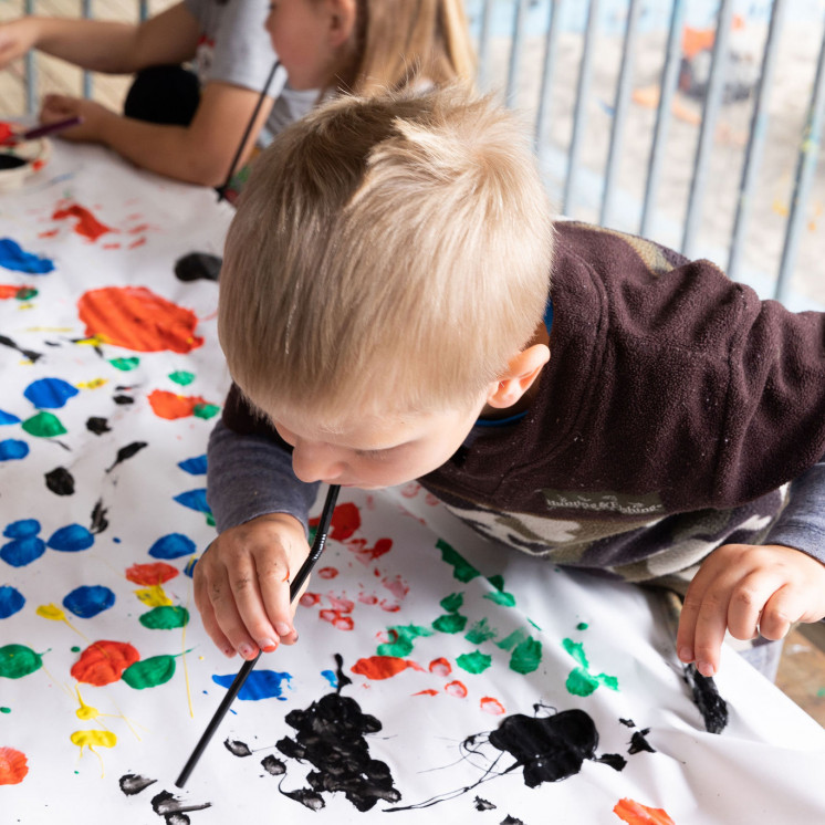 Artwrok for early learning at Busy Bees Ruakaka