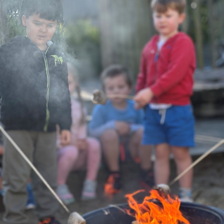 Safe Matariki celebration at childcare boys friends fun