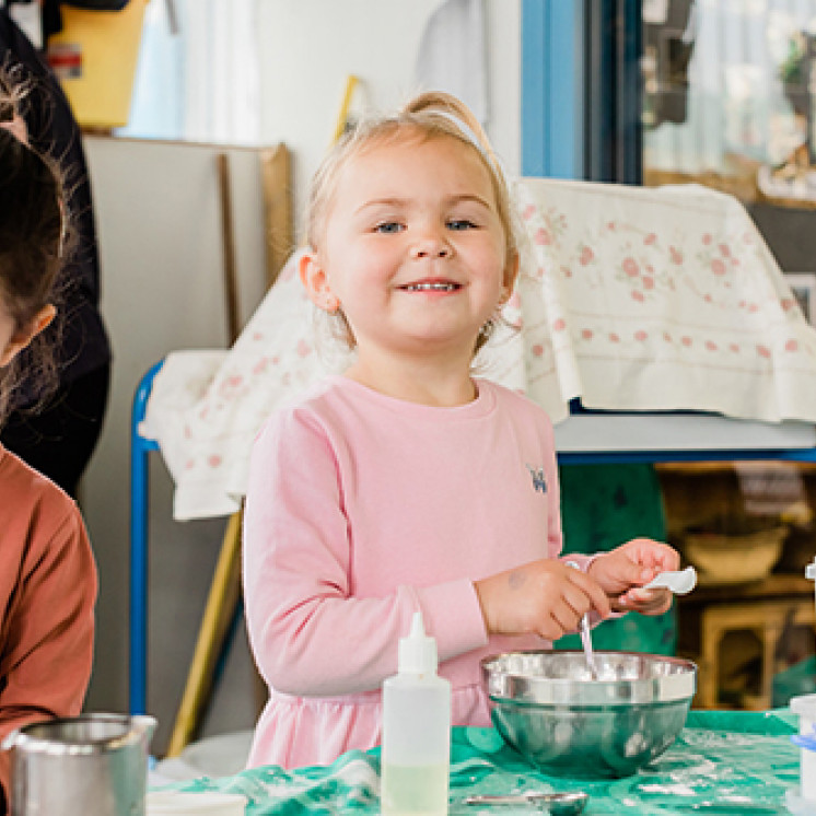 Busy Bees Waitara Learning to cook 