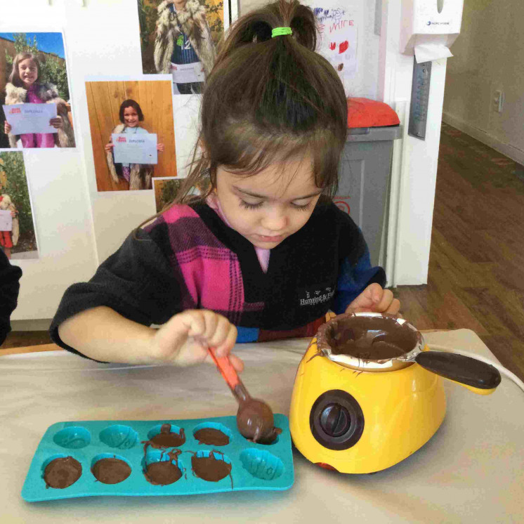Fine motor skills at Busy Bees Whakatau Street