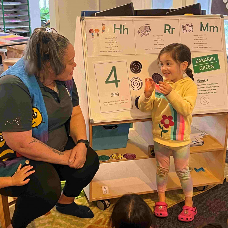 Transition to school programme at Busy Bees Whakatau