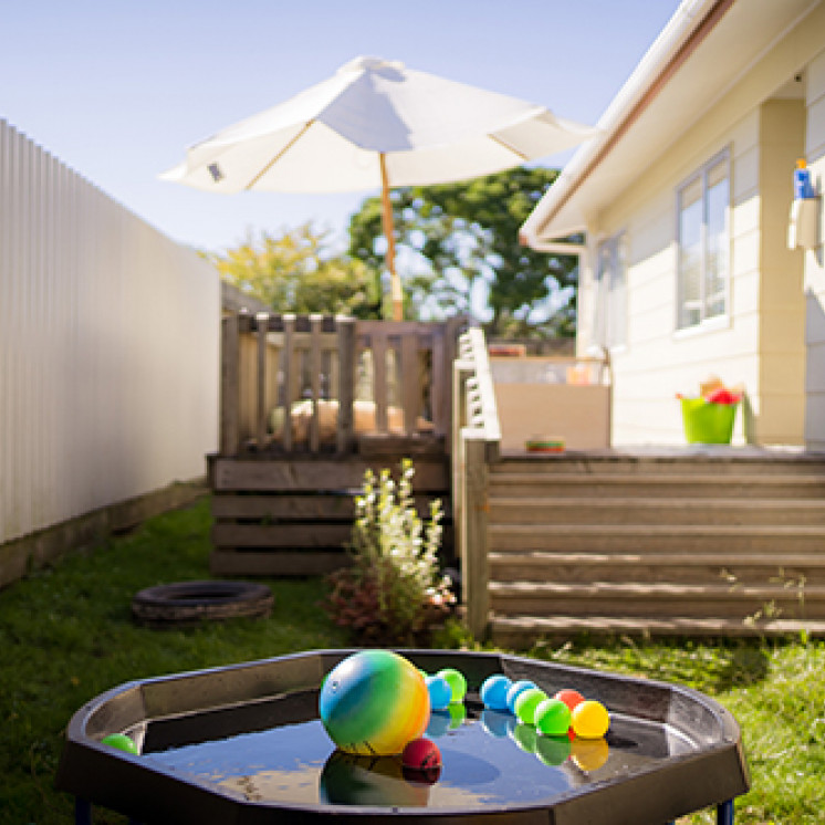 New Outdoor environment at Busy Bees Whakatau Street