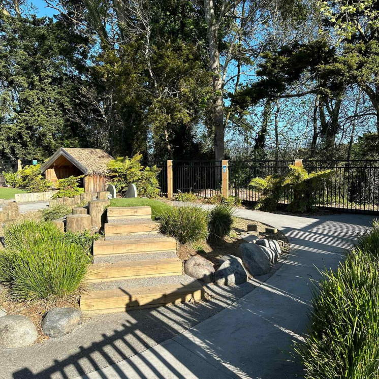 Large outdoor natural play space at House of wonder cambridge