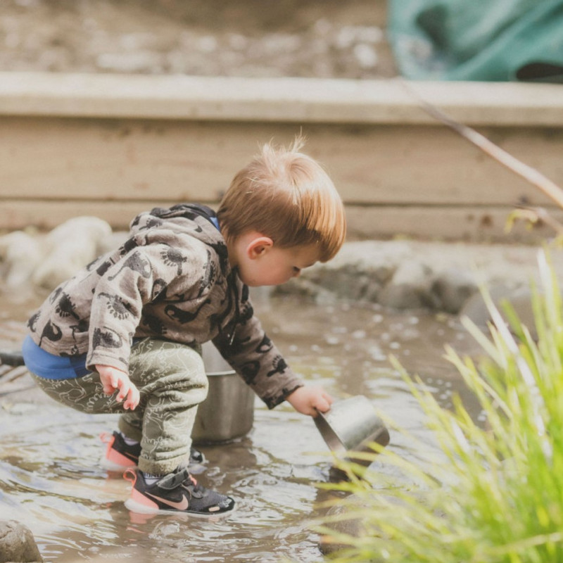 Waterplay at at Silverstream Early Learning by Busy bees